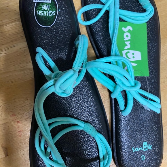 Sanuk Shoes - Sanuk yoga mat mint green